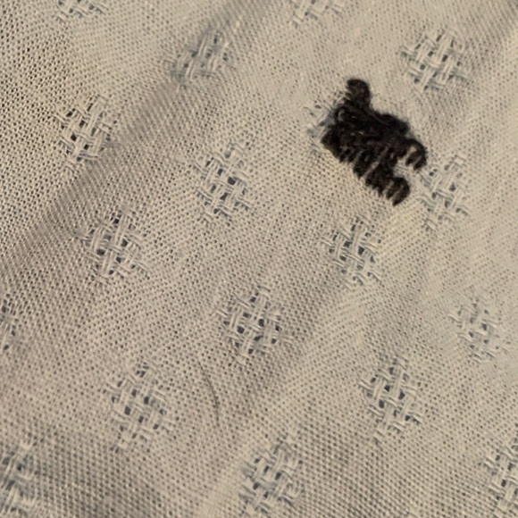 Women’s XL Baby Blue short sleeve top. NWT, puffy sleeves, P2P 22. - Picture 5 of 6